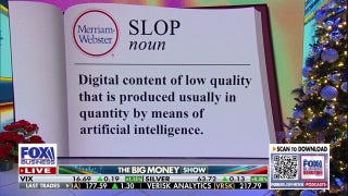 Merriam-Webster picks 'slop' as word of the year
