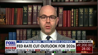 Fed Governor Miran argues more than 100 basis point cut is justified in 2026