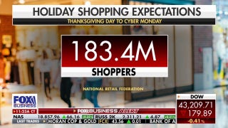 Over 180M shoppers expected to shop between Thanksgiving and Cyber Monday: NRF - Fox Business Video