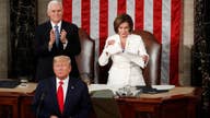 Nancy Pelosi rips Trump's State of the Union speech in-half 