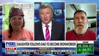 Michigan-based ironworker, daughter follows in her dad's career footsteps - Fox Business Video