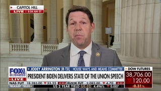 Biden's focus in State of the Union was 'lathering up the left': Rep. Jodey Arrington - Fox Business Video