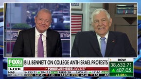 Anti-Israel protesters are a bunch of ‘coddled kids’ who know nothing about reality: Bill Bennett