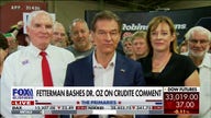 Dr. Oz responds to Fetterman’s criticism over crudité comment