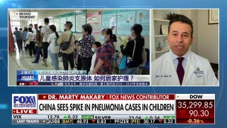 China's surge in pneumonia cases does not appear to be a 'novel infection': Dr. Marty Makary - Fox Business Video