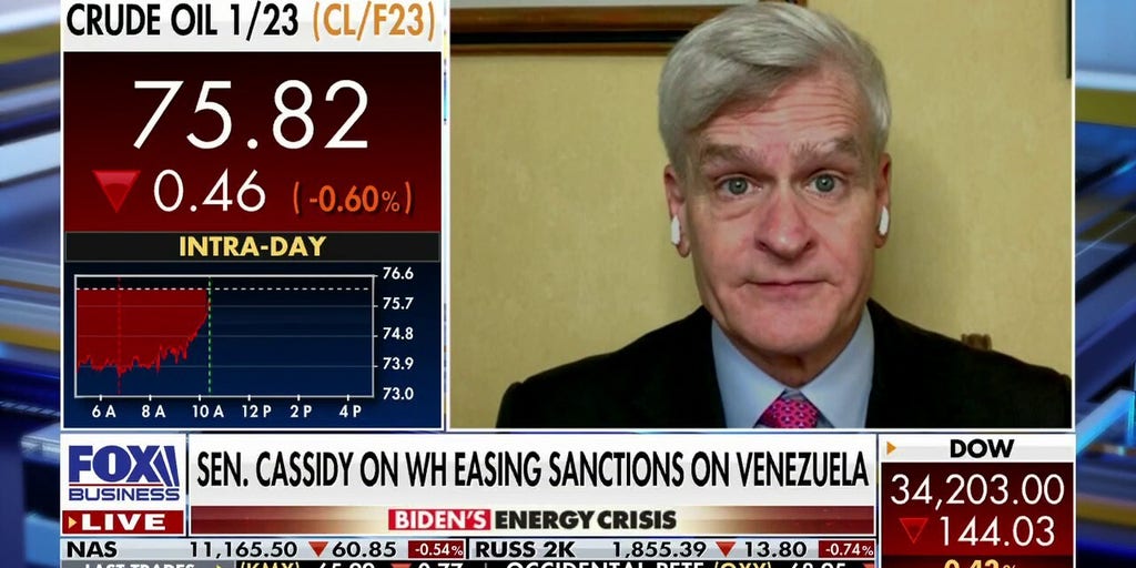 Biden admin 'doesn't care' about US energy jobs Sen. Bill Cassidy