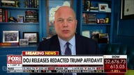 Trump affidavit redactions make it 'next to impossible' to glean information: Whitaker