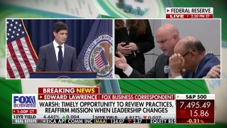 Warsh: financial markets perform best when they react to data