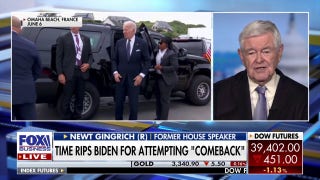 Newt Gingrich reveals why the GOP should 'applaud' when Biden shows up