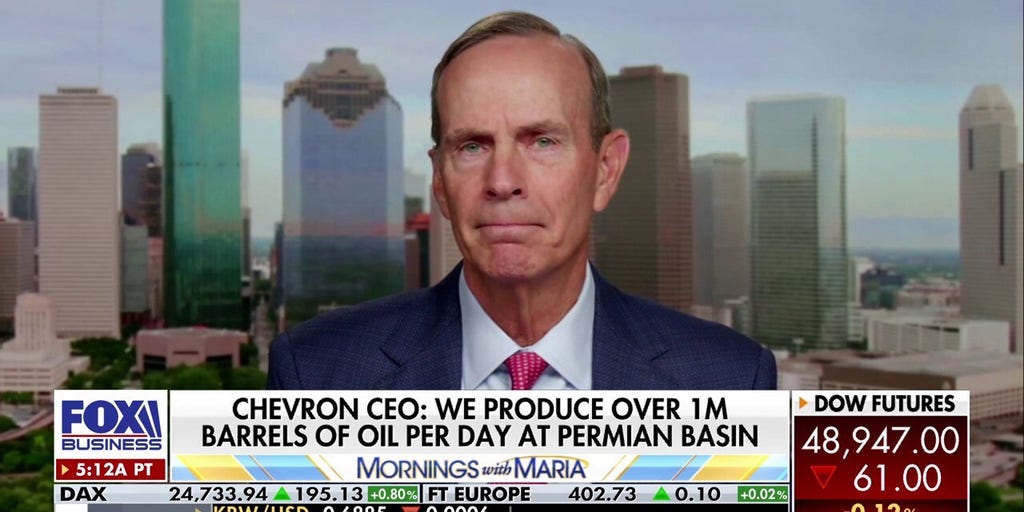 Chevron CEO Mike Wirth touts record growth, $27B shareholder returns despite lower oil prices |  htt...