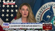 DHS official: 'Good for President Bukele' keeping alleged MS-13 immigrant 'off of American soil'