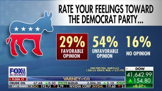 Democratic Party popularity hits all-time low, survey reveals