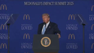 Trump talks falling inflation at McDonald’s and Walmart
