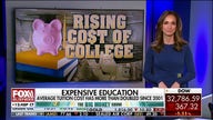 Skyrocketing college tuition forcing families to take on huge amounts of student debt