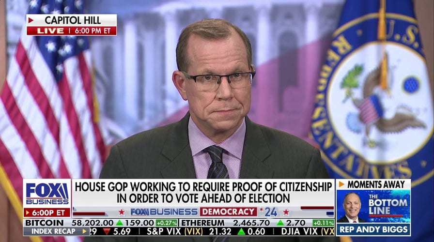 GOP believes it’s ‘crucial’ to mandate proof of citizenship to vote: Chad Pergram