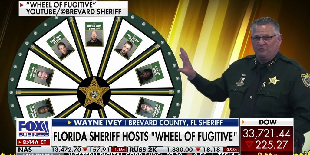 Florida Sheriff Wayne Ivey captures criminal with his 'wheel of