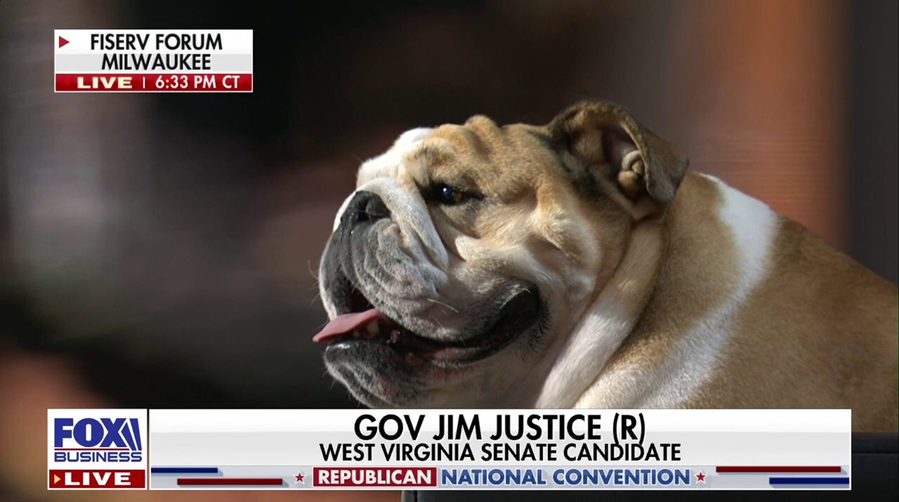 Gov. Jim Justice and Babydog Predict GOP Dominance in 2024