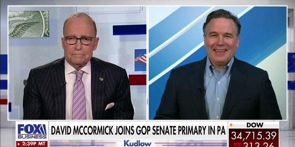 David McCormick Joins Pennsylvania GOP Senate Primary Race | Fox ...