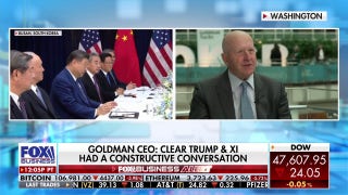 Goldman Sachs CEO: US-China trade tensions de-escalation a ‘positive' step forward