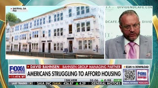 America's housing affordability problem was caused by the 'artificial constraint on supply': David Bahnsen - Fox Business Video