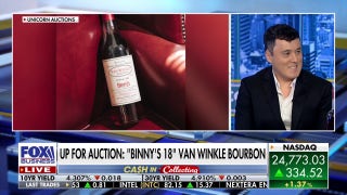 Rare Pappy Van Winkle bottle headlines major American whiskey auction