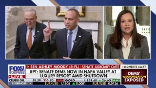 Sen. Moody slams Democrats for vacationing during shutdown while vowing to donate her salary