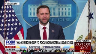 JD Vance urges Republicans to focus on midterm elections over 2028 presidential race