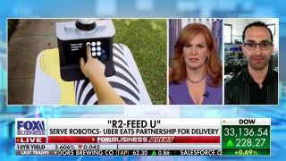 Uber Eats, Serve Robotics to deploy food delivery AI robots  - Fox Business Video