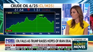Oil prices fall as Trump claims US is ‘close’ to nuclear deal with Iran