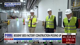 Scott Bessent: We're about to see a record groundbreaking pick up in factory construction