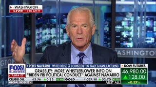 Peter Navarro reacts to fiery hearing on Biden-era DOJ weaponization: ‘They will do it again’ - Fox Business Video