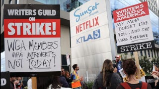 Hollywood writers' strike heats up as screen actors join the picket line - Fox Business Video