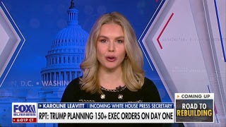 There will be ‘more than 100 executive actions’ taken on day one, says Karoline Leavitt - Fox Business Video
