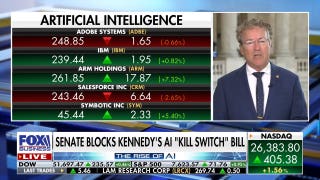 Senator Rand Paul blocks AI 'kill switch' bill, slams Democrats' Michigan campaign strategy