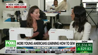 Young Americans embrace sewing skills amid AI workplace transformation