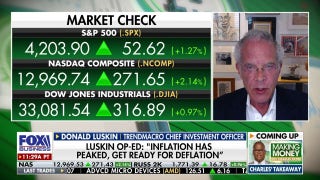 The US money supply is contracting: Don Luskin - Fox Business Video