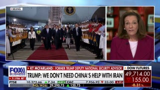 China needs Iran war to be over a lot more than US: KT McFarland