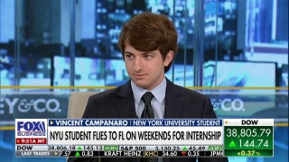 NYU student travels from NYC to Florida every weekend for an internship - Fox Business Video