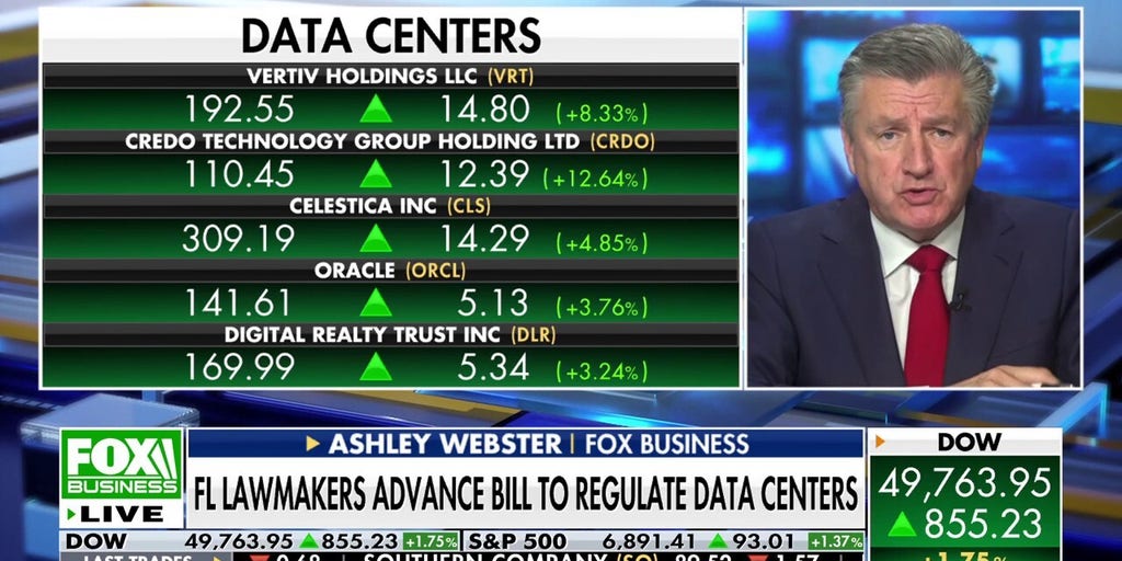 Florida lawmakers advance bill to regulate data centers amid AI boom