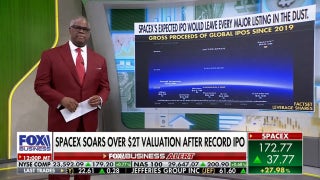 Charles Payne discusses SpaceX's historic IPO and impact on capitalism