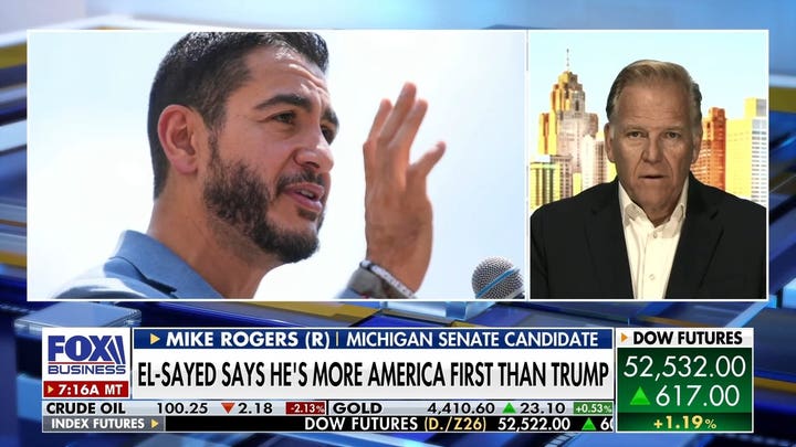 Mike Rogers hits back at El-Sayed 'America First' claim: 'This guy is anything but pro-American'
