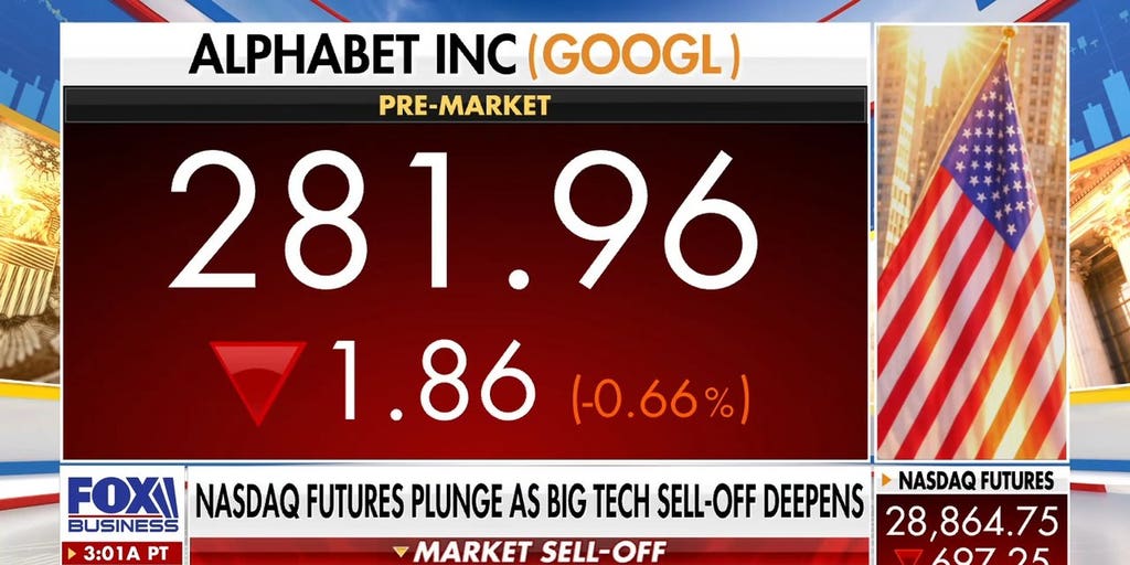 Big Tech stocks plunge as AI spending concerns rattle investors