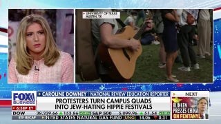 Anti-Israel protests on college campuses 'Coachella for communists': Tricia McLaughlin - Fox Business Video
