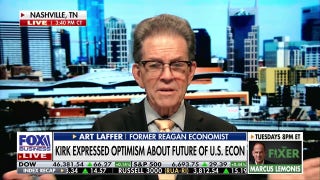 Art Laffer touts Charlie Kirk's economic optimism: 'This guy is just such a hero'