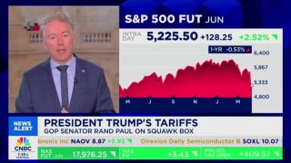 Sen. Rand Paul claims GOP lawmakers 'whisper' their support for him as he blasts Trump tariffs