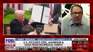 CEO gives 'kudos' to Trump for playing 'long game' on tariffs: 'It will bring manufacturing back'