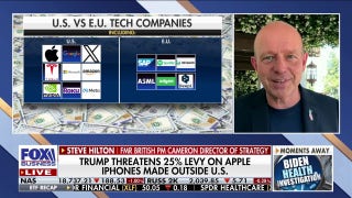 Steve Hilton praises Trump’s EU tariff threats, says they need to be ‘challenged’