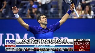 Novak Djokovic banned from US Open despite CDC relaxing COVID guidelines - Fox Business Video
