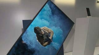 Samsung debuts new rotating TV at CES - Fox Business Video
