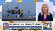 F-35 fighter jet parts mistakenly sent to China after UPS misses warning email